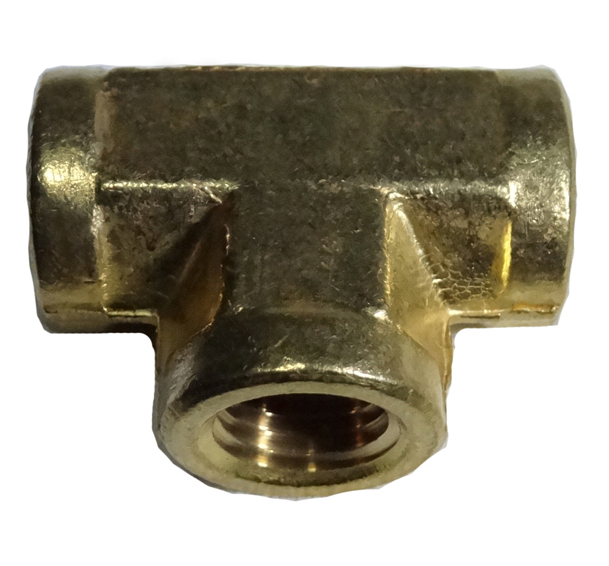 Female Pipe Tee Forged Brass