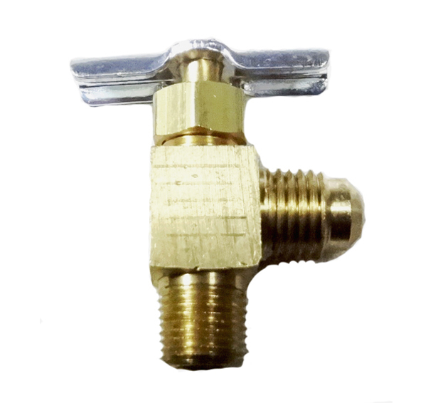brass flare needle valve