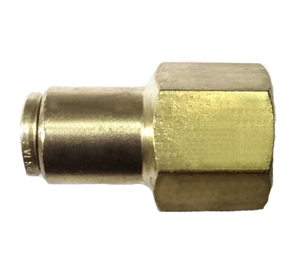 brass push connect female pipe adapter