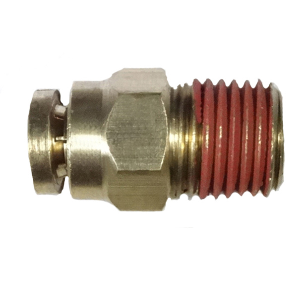 brass push connect male pipe adapter