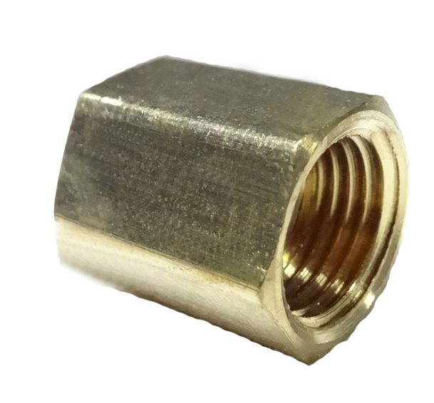 brass inverted flare union