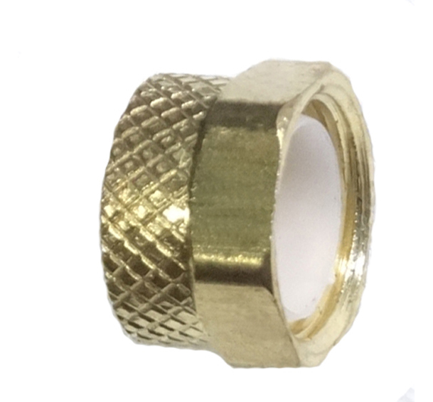 brass poly tube compression nut and sleeve