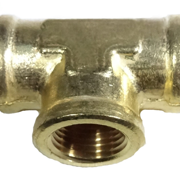 brass pipe tee forging