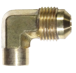 brass flare elbow with solder tube